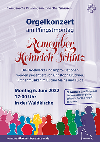 Poster Orgelkonzert 062022